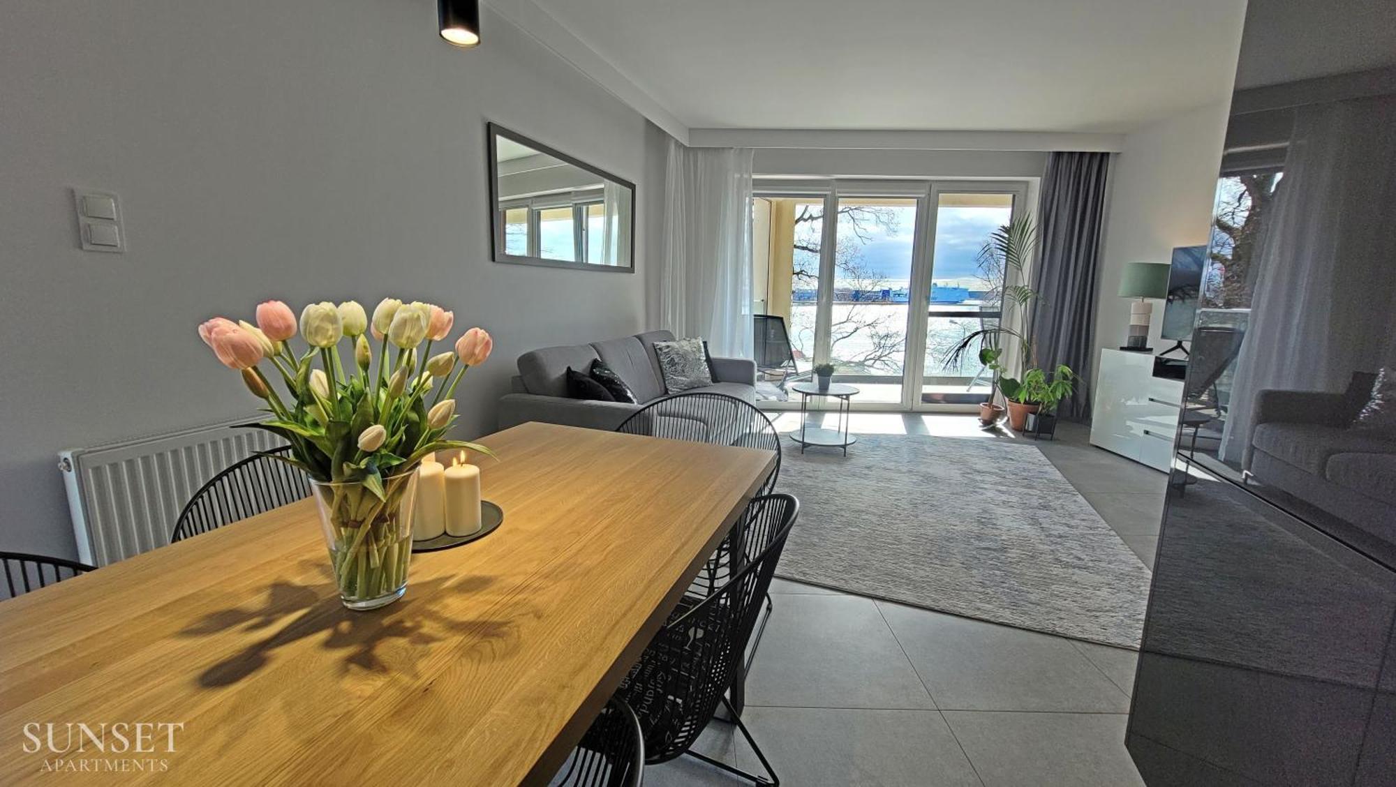 Sunset Apartments - Flotylla. Widok Na Port + Parking. Свиноуйсьце Экстерьер фото